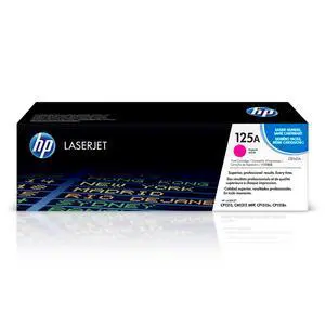 Original 125A Magenta Toner Cartridge | Works Color LaserJet CM1312 MFP Series, Color LaserJet CP1215, CP1515, CP1518 Series | CB543A Original 125A Magenta Toner Cartridge | Works Color LaserJet CM1312 MFP Series, Color LaserJet CP1215, CP1515, CP1518 Series | CB543A