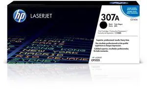 307A Black Toner Cartridge | Works Color LaserJet Professional CP5225 Series | CE740A 307A Black Toner Cartridge | Works Color LaserJet Professional CP5225 Series | CE740A