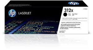 312X Black High-Yield Toner Cartridge | Works Color LaserJet Pro MFP M476 Series | CF380X 312X Black High-Yield Toner Cartridge | Works Color LaserJet Pro MFP M476 Series | CF380X