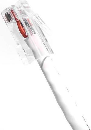 FireFold 6 ft. White Cat6 Shielded Twist Pairing (SSTP) Enhanced 550MHZ Network Ethernet Cables UTP 24 AWG with Rj-45 Connector