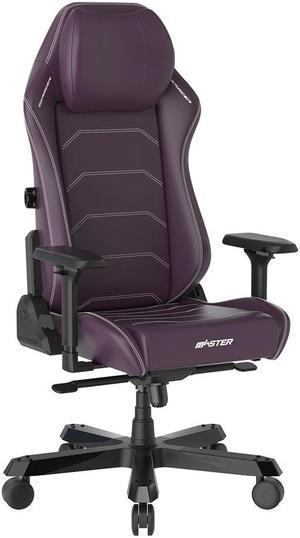 DXRacer MF23 Master Series Big and Tall Ergonomic Gaming Chair with Breathable Microfiber Leatherette, High Back Racing Style Office Recliner Adjustable Swivel Task Chair, Purple