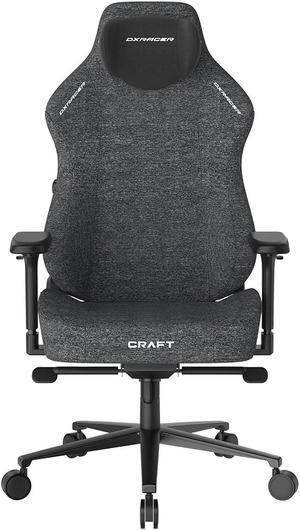 DXRacer Craft Gaming Chair - Fabric Reclining Heavy Duty Ergonomic Computer Office Chair with 4D Armrest & Lumbar Support , XL, Gray