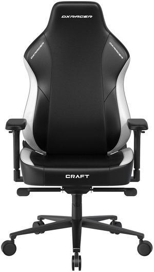 DXRacer Craft XL Video Gaming Chair PU Leather, Black and White