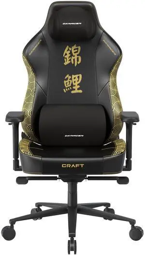 DXRacer Craft XL Video Gaming Chair PU Leather, Koi Edition