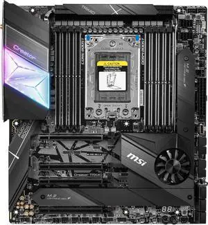 MSI Creator TRX40 sTRX4 AMD TRX40 DualLANs Wi-Fi6 EATX Motherboard