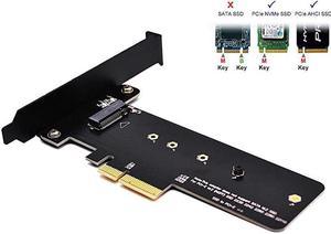 PCI Express M2 SSD NGFF PCIe Card to PCIe 30 x4 M2 Adapter Support M2 PCIe 221102280 2260 2242