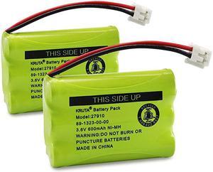 27910 Cordless Phone Battery Pack Compatible with ATT 891323000 Motorola SD7501 Vtech 27910 I6725 RadioShack 23959 Home Handset 36V NiMH Pack 2
