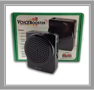 Voice Amplifier 12watts Black MR1505 Aker by TK Products Portable for Teachers Coaches Tour Guides Presentations Costumes Etc