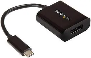 com USB C to DisplayPort Adapter - 4K 60Hz/8K 30Hz - USB Type-C to DP 1.4 HBR2 Adapter Dongle - Compact USB-C (DP Alt Mode) Monitor Video Converter - Thunderbolt 3 Compatible (CDP2DP)