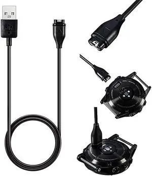 Compatible with Garmin vivoactive 3 / Forerunner 745 / 45S / Swim 2 Charger,Replacement 3.3ft USB Charger Adapter Charge Cord Charging Cable for Garmin vivoactive 3 Forerunner 745 Smart Watch