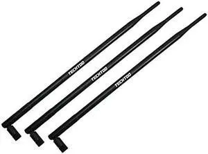 9dBi Omni WiFi Antenna with RPSMA Connector for Wireless Network RouterUSB AdapterPCI PCIe CardsIP CameraWireless Range Extender3Pack