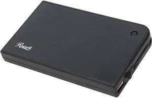 25 Inch Hard Drive Enclosure 25 Inch SATA III to USB 30 Tool Free External Hard Drive Enclosure with Builtin USB Cable Portable HDD Enclosure Hard Drive is NOT Included