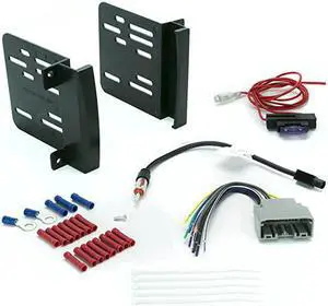 Centric ICCR6BN ChryslerDodgeJeep 200714 Double Din Complete ation Kit