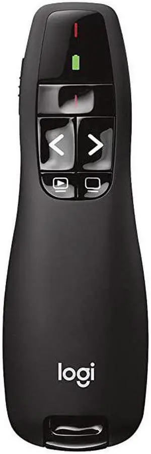 Wireless Presenter R400 Wireless Presentation Remote Clicker with Laser Pointer