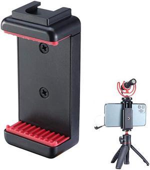 ST07 Phone Tripod Mount with Cold Shoe Mount for Microphone LED Video Light 14 Tripod Screw for iPhone 11ProPro Max XS Max XR X 8 7 Plus Samsung Galaxy OnePlus Google Pixel Vlog Vlogging
