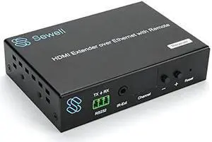 HL21 Receiver by Sewell HDMI IR and RS232 Over cat5e6 TCPIP Matrix 390ft