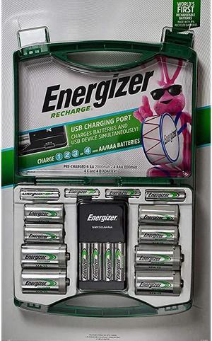 Recharge 10 Battery Rechargeable Battery Kit with Charger