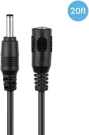 Extension Cable IPM721BWS IP2M841BWS IP2M841EBW IP3M941BW IPM721ES IPMHX1BW amp IP3MHX2BW Power AC Adapter 20FT Black 20FTEXTB5V