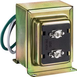 40TR 24Volt 40vA Wired Door Bell Transformer for Powering Multiple Smart Doorbells and Thermostats Gold
