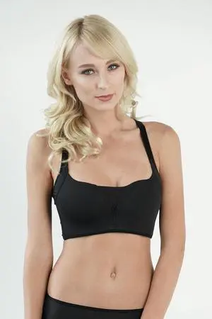 Sunna Character Women Wire-Free Bra, Wireless Bra for Ultimate Comfort, Shaper Bra, Sports Bra, Quick Dry Sports Bra-2010-BK-36C