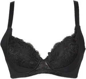 Sunna Character Underwire Bra/Push Up Bra/Shaper Bra/Lace Bra/T Shirt Bra/for Back and Side Support-1188-BLK-32D