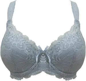 Sunna Character Underwire Bra/Push Up Bra/Shaper Bra/Lace Bra/T Shirt Bra/for Back and Side Support-1193-GRY-38F