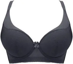 Sunna Character Underwire Bra/Push Up Bra/Shaper Bra/Lace Bra/T Shirt Bra/for Back and Side Support-5089-BLK-36C