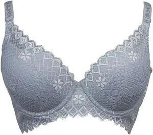 Sunna Character Underwire Bra/Push Up Bra/Shaper Bra/Lace Bra/T Shirt Bra/for Back and Side Support-5078-GY-32D