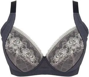 Sunna Character Underwire Bra/Push Up Bra/Shaper Bra/Lace Bra/T Shirt Bra/for Back and Side Support-1201-GY-42E