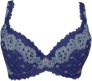 Sunna Character Underwire Bra/Push Up Bra/Shaper Bra/Lace Bra/T Shirt Bra/for Back and Side Support-1271-BL-40D