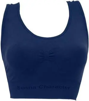 Fast Drying Sports Bra with Bamboo Charcoal - U Back-3291-NY-XXL