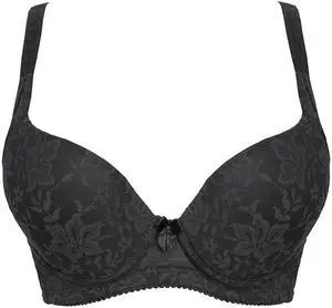 Sunna Character Underwire Bra/Push Up Bra/Shaper Bra/Lace Bra/T Shirt Bra/for Back and Side Support-5062-BLK-36D