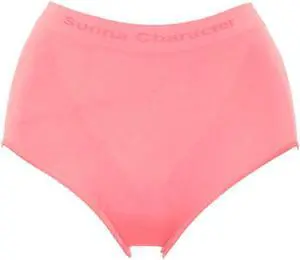 Sunna Character High-Waist Underwear with Bamboo Charcoal Fabric - 2 pairs-1065-PEA_2Pair