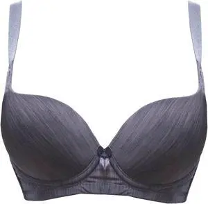 Sunna Character Underwire Bra/Push Up Bra/Shaper Bra/Lace Bra/T Shirt Bra/for Back and Side Support-8019-GY-32D