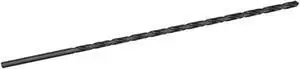 Drill America 25/64" x 12" HSS Extra Long Drill Bit, Straight Shank, DWDDL12X25/64