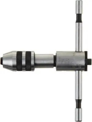 Drill America 1/16-1/4" Ratcheting T-Handle Tap Wrench, DWTD338R