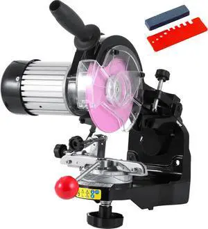 VEVOR Chainsaw Sharpener Grinder W/ Grinding Wheels Versatile Pro Tool 1/8&3/16