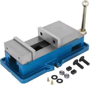 VEVOR 4" Lockdown Cnc Milling Machine Vise Clamping Vice Precision Without Base