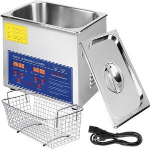 VEVOR Stainless Steel 3 Liter 3l Industry Heated Ultrasonic Cleaner heater Timer