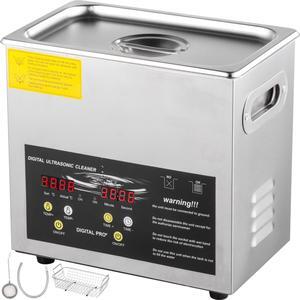VEVOR 3l Ultrasonic Cleaner Stainless Steel Industry Heater timer