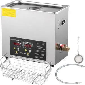 VEVOR 6l 400w Industry Ultrasonic Cleaners Cleaning Equipment W/timers Heaters
