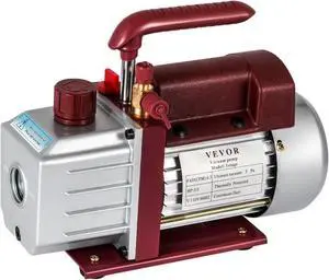 4.5CFM Single-Stage Rotary Vacuum Pump Wine Degassing HVAC/Auto AC 4.5CFM 1/3HP