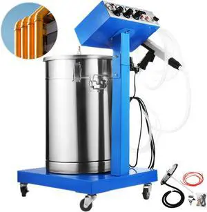 VEVOR 45l Powder Coating System Machine Electrostatic Deep Corners Paint System Wx-958