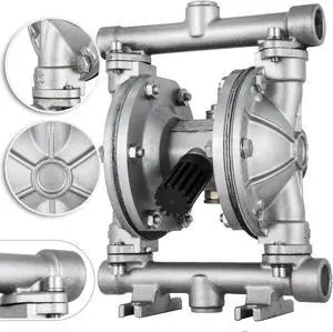VEVOR Air-operated Double Diaphragm Pump 1/2inch Inlet And Outlet 12 Gpm Ca