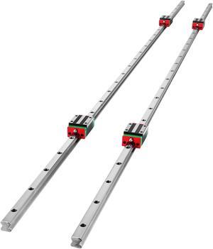 VEVOR Hsr15 Linear Rail Guideway 15-1500 Rail Block Slider Cnc Router