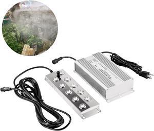 VEVOR Pond Ultrasonic Mist Maker, Ultrasonic Fogger Humidifier, 10 Head Pond Fogger
