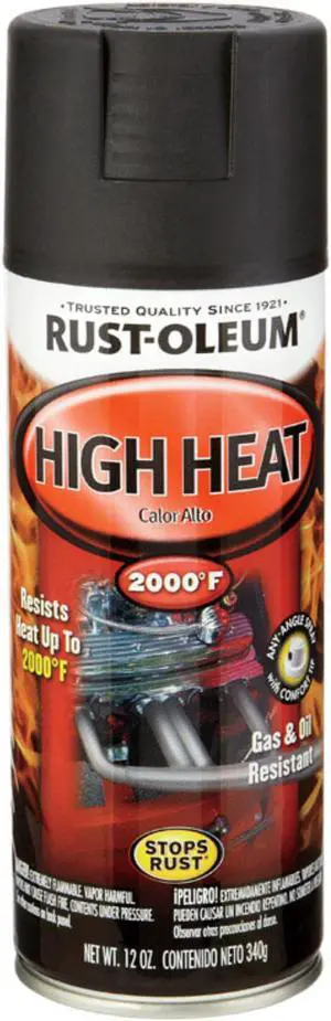 RUST-OLEUM 1498146 SPRYPNT AUTO HH FLT BLK (Pack of 6)