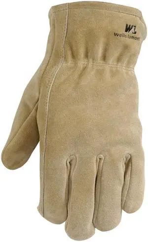 WELL LAMONT 7314156 GLV SUEDE COW THNSLATE M (Pack of 3)