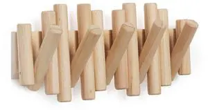 Umbra PICKET RAIL HOOK NATURAL (Pack Of 3) Umbra PICKET RAIL HOOK NATURAL (Pack Of 3)