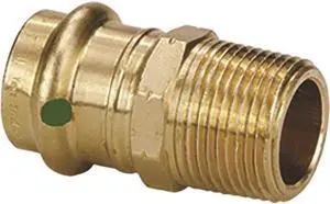 VIEGA 79260 Viega ProPress adapter, 1-1/4" x 1-1/4"